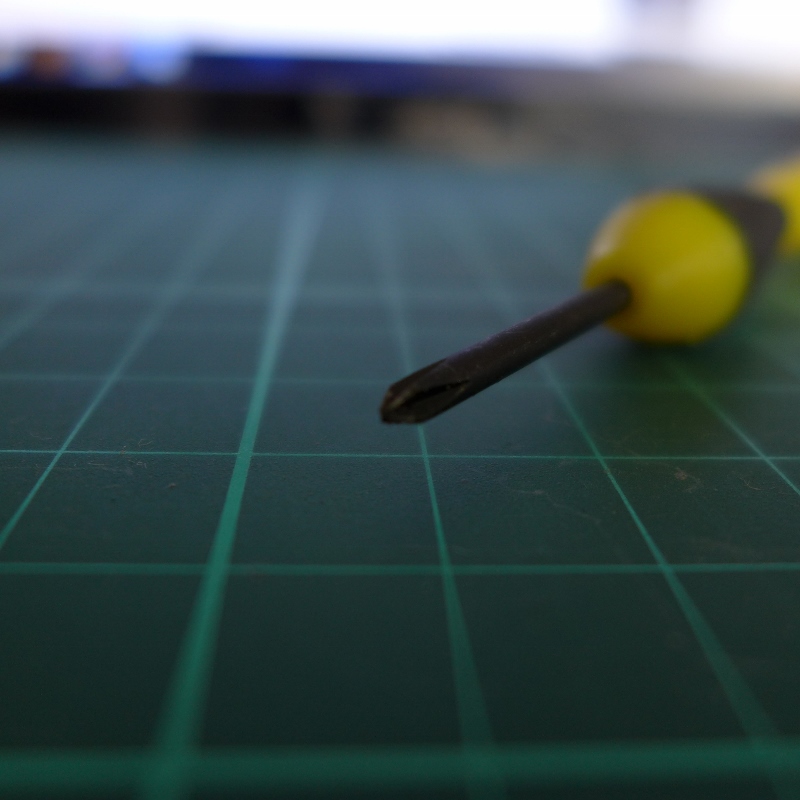 Close up of phillip screwdriver.